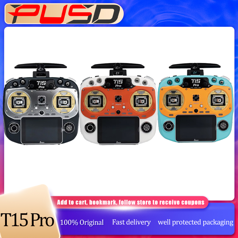 Drone Rc Fpv Pro - Fernsteuerung T15 Pro 2,4 GHz HALL-Gimbal-Sensor