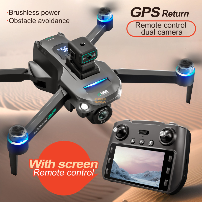 Drone Rc Plegable - 8K Dual Kamera 5G WIFI FPV