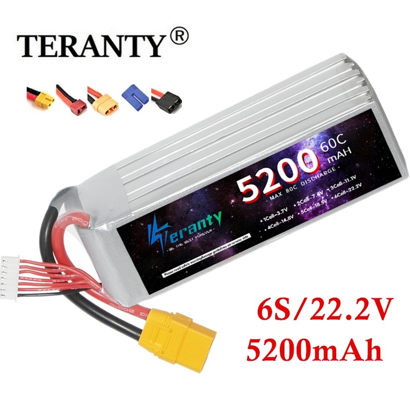 Rc Drift Car Kit - Teranty 6s 5200mah Lipo Batterie 22,2
