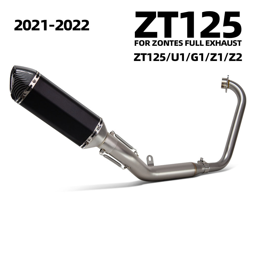 Drone Z1 - Motorrad-Auspuffanlage für Zontes ZT125 ZT155 Z1