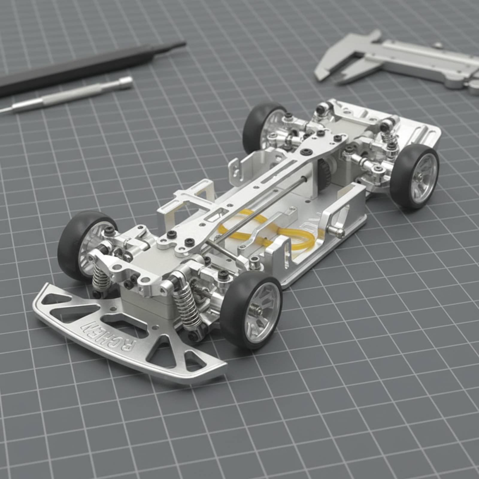 Rc Drift Car Kit - 1/28 Maßstab RC Auto Chassis mit