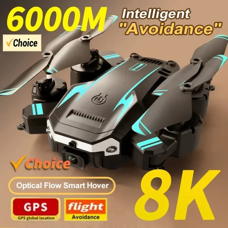 Drone Rc Plegable - G6 Pro Drohne mit 8K Dual-Kamera,
