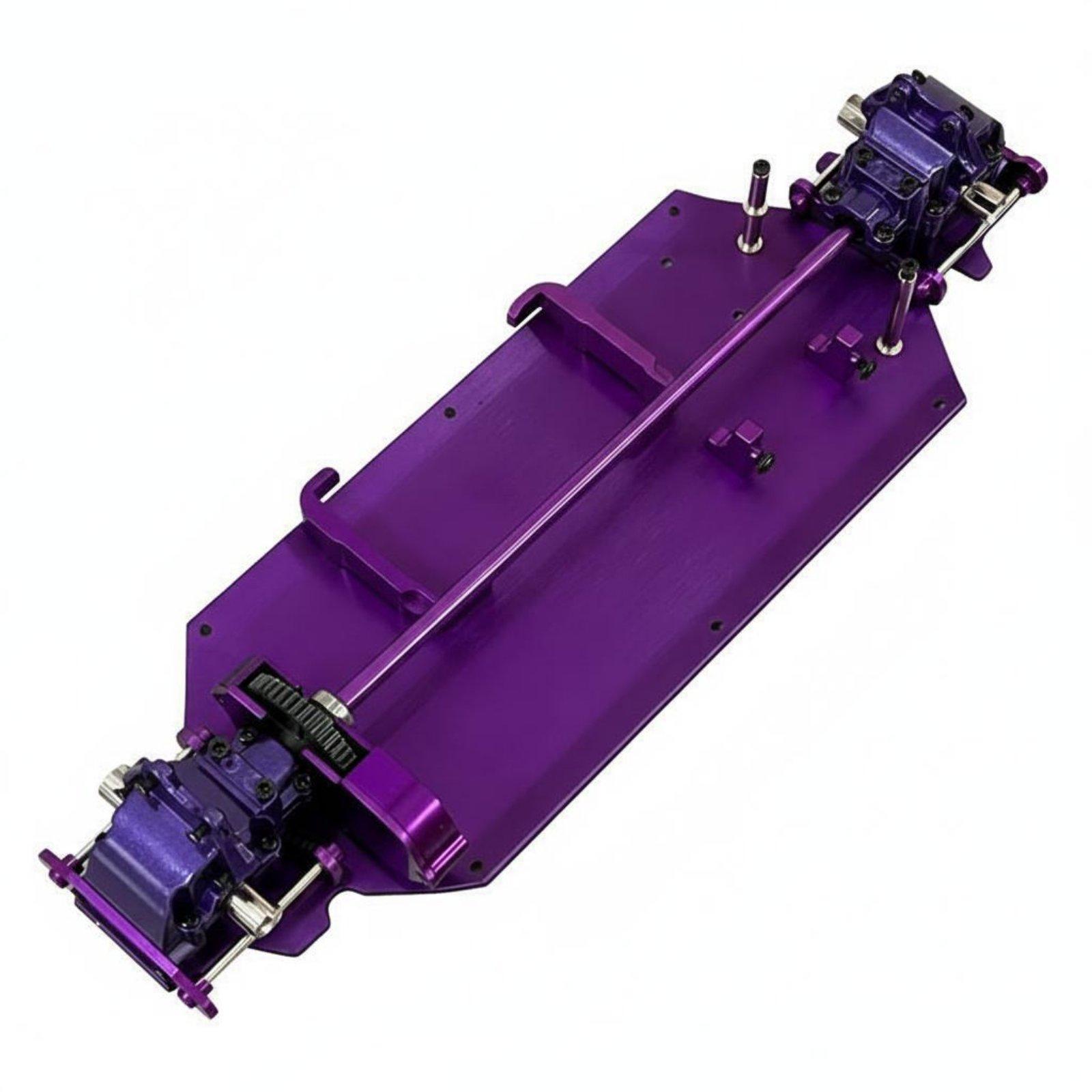 Rc Drift Car Kit - Legierungs-Elektroauto-Rahmenbausatz RC Auto 1:12 Drift-Chassis für