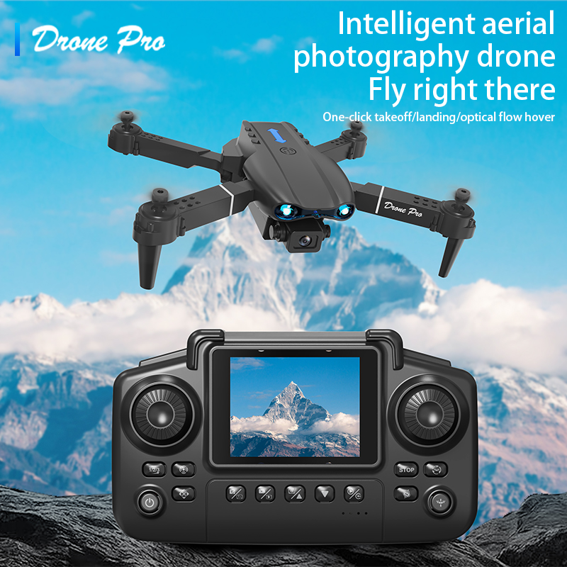 Drone Rc Plegable - E99 Air Screen Control Drone Professionelle