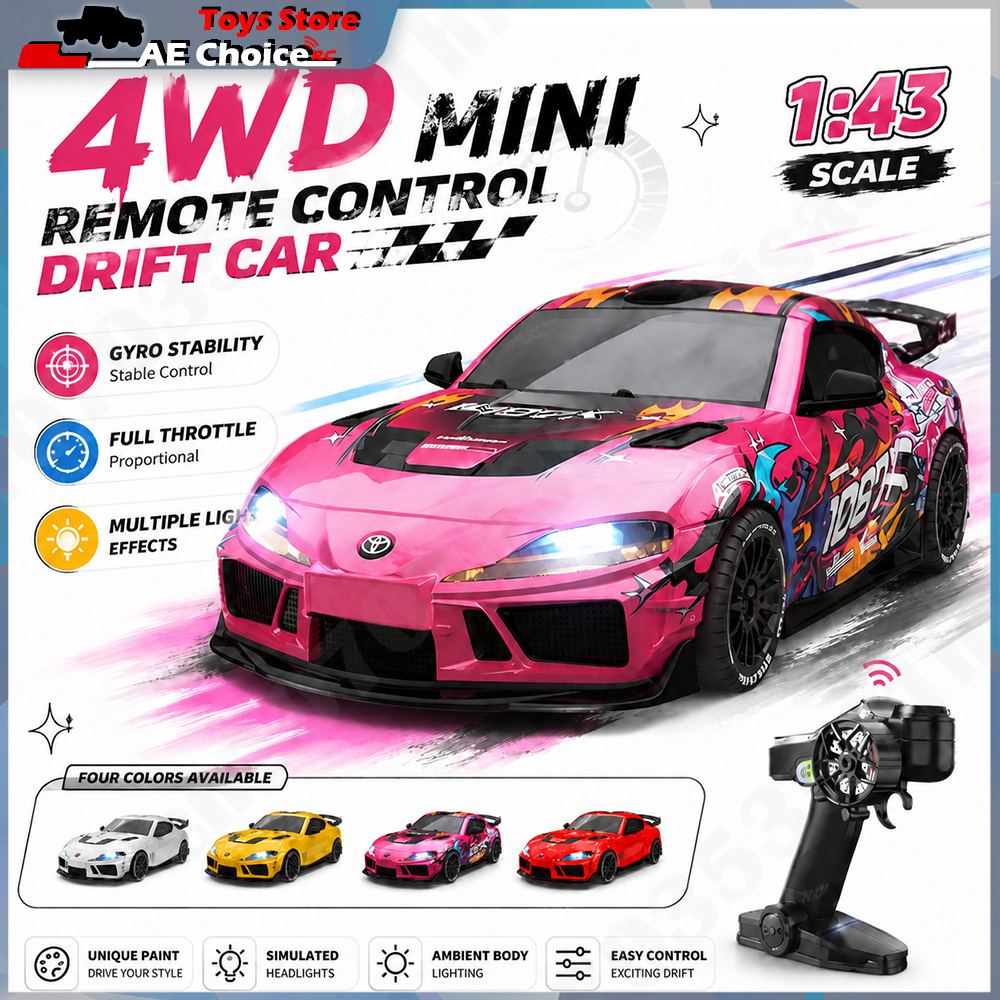 Rc Drift Car Kit - Bestseller 1/43 JXC1087X Supra SP4301 4WD