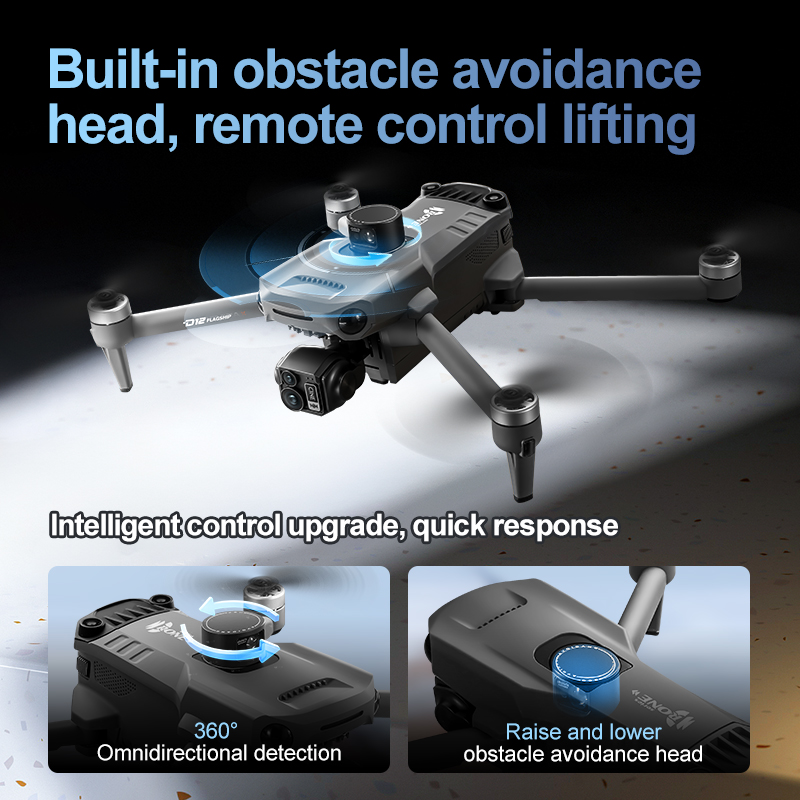 8K 3-Achsen-Gimbal Bürstenlose – Drone Rc Plegable Bewertung und Preis