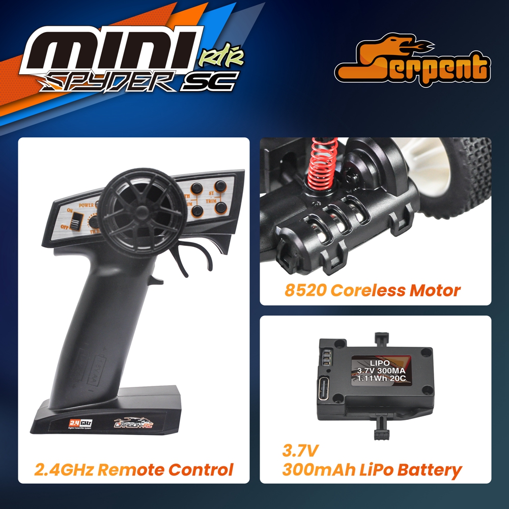 1/24 Serpent Mini RC Auto mit  – Rc Drift Car Kit Bewertung und Preis