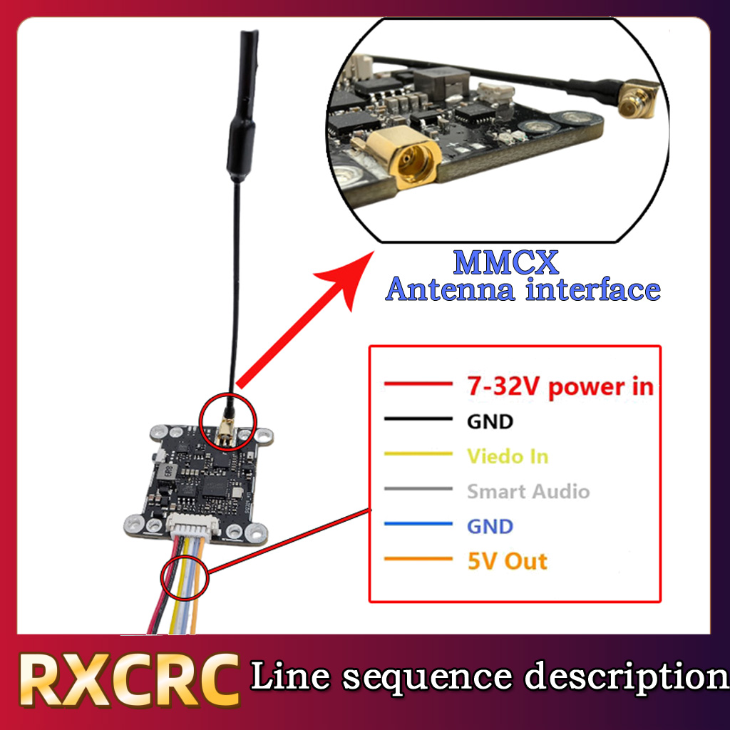 RXCRC 5,8G Modul 48CH 1,6 W VT – Rc Transmitter Bewertung und Preis