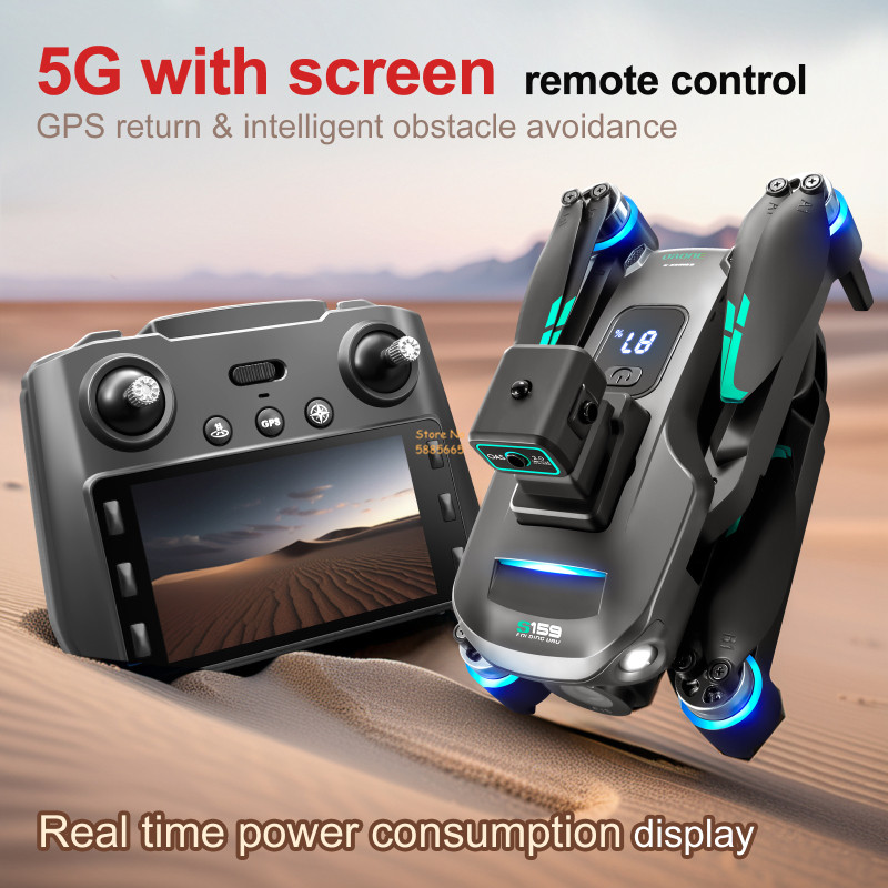 8K Dual Kamera 5G WIFI FPV Fer – Drone Rc Plegable Bewertung und Preis