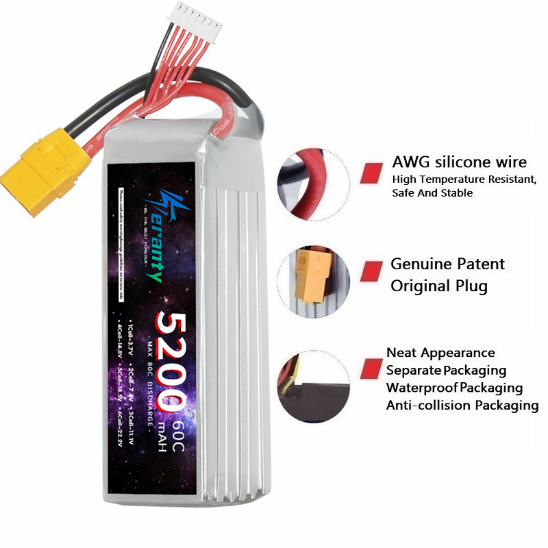 Teranty 6s 5200mah Lipo Batter – Rc Drift Car Kit Bewertung und Preis