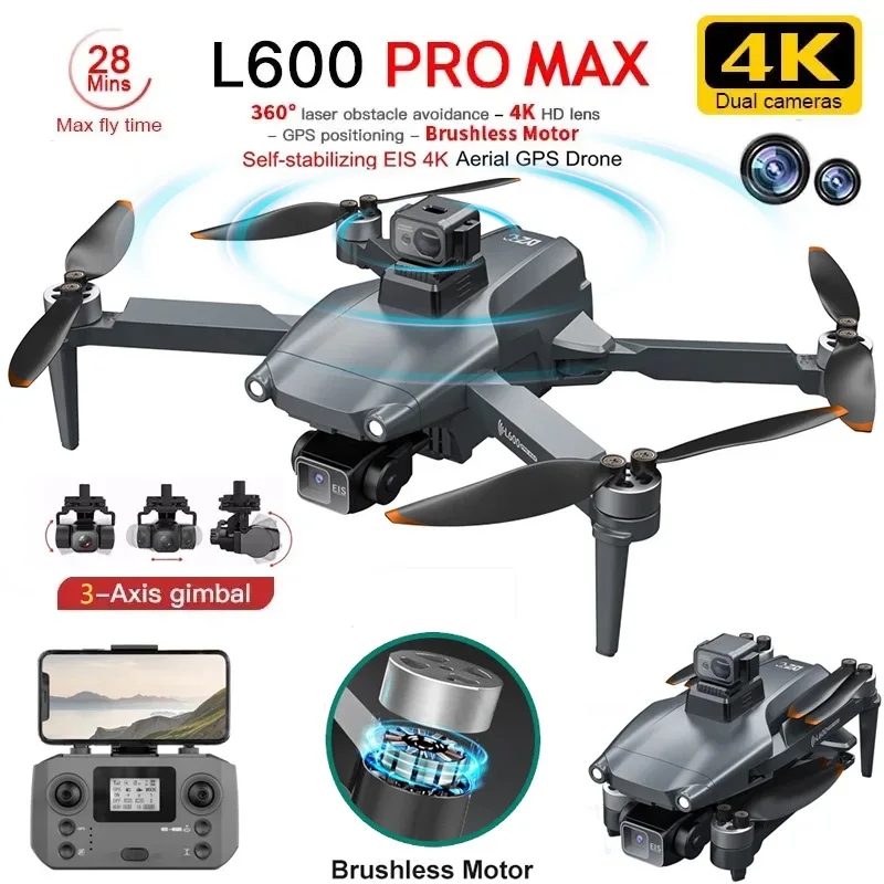 L600 PRO MAX GPS Drone Profess – Drone Rc Plegable Bewertung und Preis