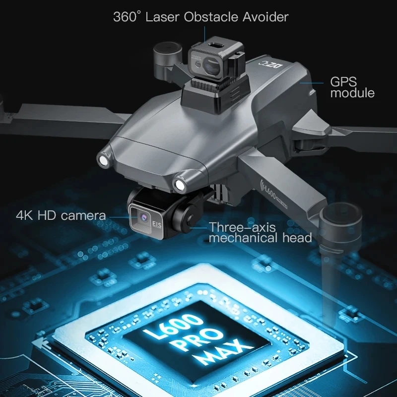 L600 PRO MAX GPS Drone Profess – Drone Rc Plegable Bewertung und Preis
