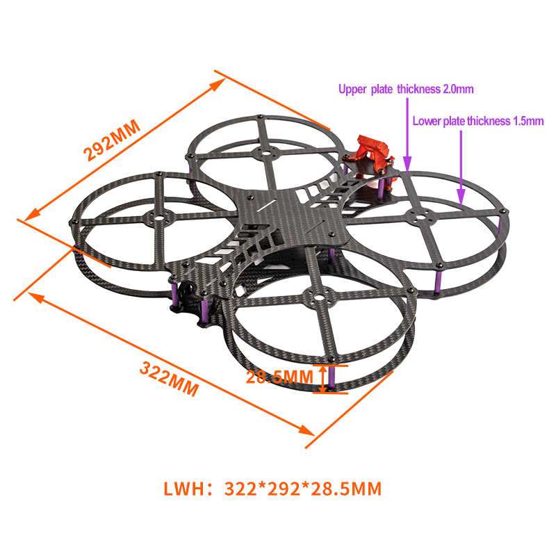 NEUES 5-Zoll-AOS Cine O5 EVO V – Drone Frame 5 Inch Bewertung und Preis