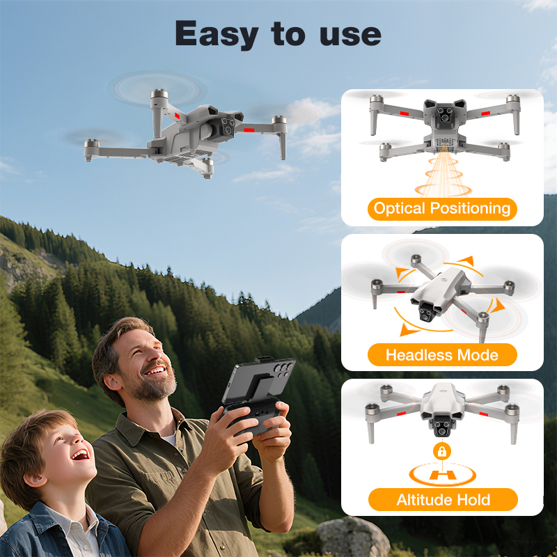 NEU Heißer L017 Pro Drohne Bru – Drone Rc Plegable Bewertung und Preis
