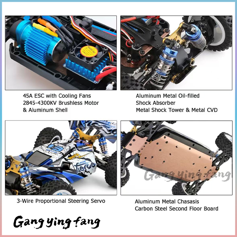 1/12 124017 Wltoys -V8 2,4G Ra – Rc Drift Car Kit Bewertung und Preis